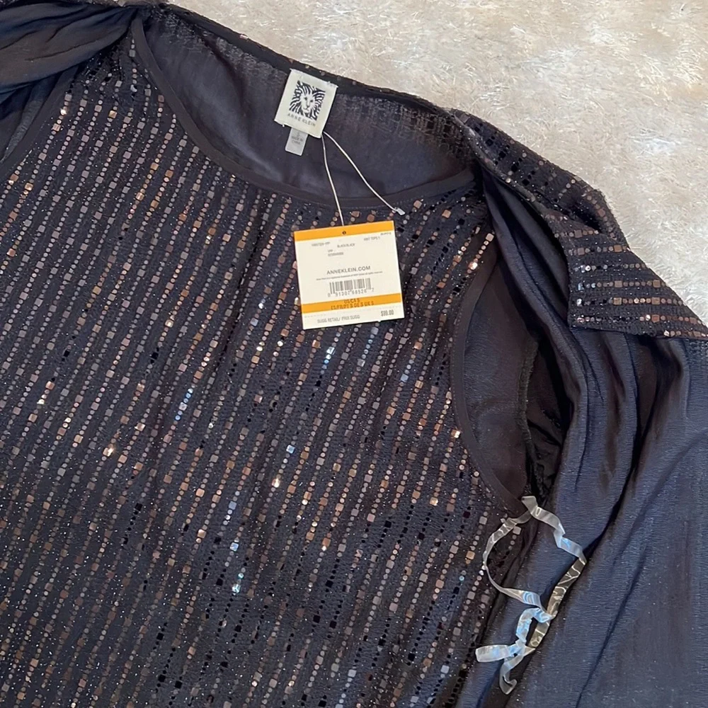 Anne Klein Sequence Top - Picture 5 of 6